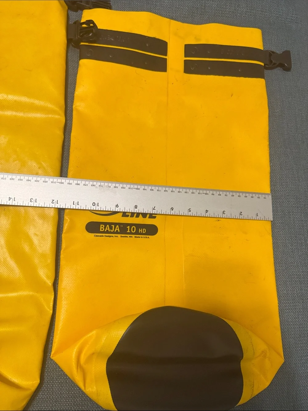 SealLine Dry Bag Set of 3 Yellow Sailor Accessories Bundle|Cascade Design USA